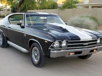 One of just three '69 Baldwin Motion Phase III Chevelles built—and the only one to lug a Camaro around behind it