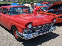 Owning a dual-quad '57 Ford Business Sedan is the realization of a childhood ambition for John Viera