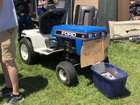 A 1989 Ford YT lawn mower at the 2022 Ford Nationals at Carlisle shows you can find anything at a swap meet