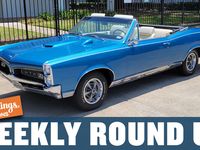 A restored Pontiac GTO, retro-styled Nissan Figaro, and charitable GMC 2500 4×4: Hemmings Auction Weekly Round Up for June 12-18