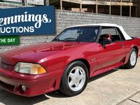 With just 28,000 miles, this 1991 Ford Mustang GT convertible preserves the factory Fox-body experience