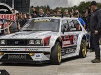 Pastrana's Family Huckster visits the Goodwood Festival of Speed