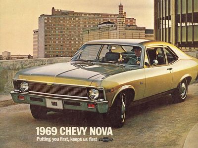 1969 Camaro Chevy II Nova Chevelle Owners Manual New