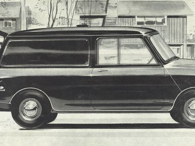 Delightful Deliveries: Ford Thames and Morris Mini-Van vans |