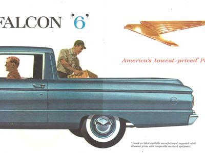 1964 Ford Truck Falcon Ranchero & Sedan Delivery Sales Brochure 64 