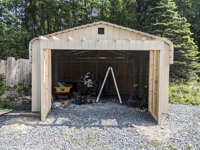 A Diy Garage On A Budget Sure Why Not Hemmings