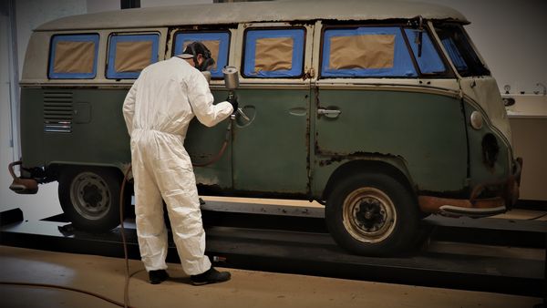 Almost as much work went into preserving the Jenkins Volkswagen bus as it would have taken to restore it