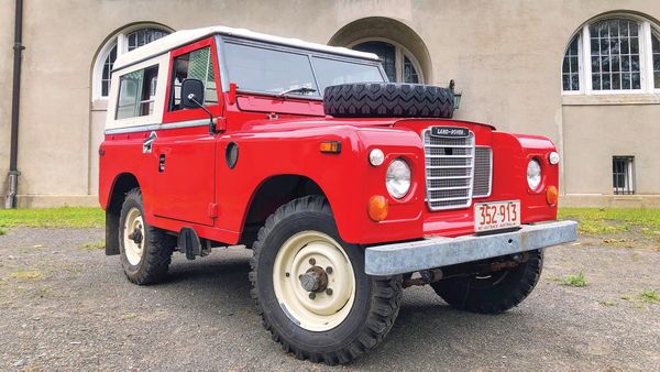 This 1972 Land Rover Series III SWB has traded off roading for back roading