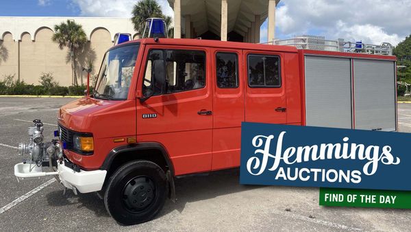 This 1988 Mercedes-Benz 811D Fire Engine has room for whatever you need