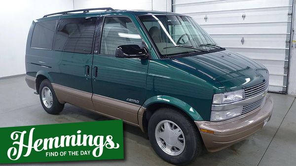 One-owner 2000 Chevrolet Astro van may be the cleanest and lowest mileage non-conversion example left in existence