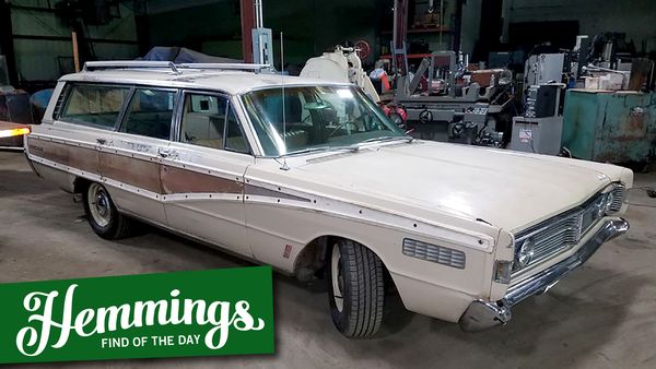Just how rare is this four-speed 1966 Mercury Colony Park station wagon?