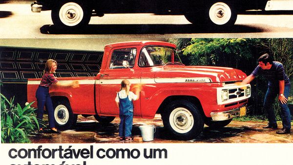 Brazil's '69 Ford F-100 was designed to be a family act
