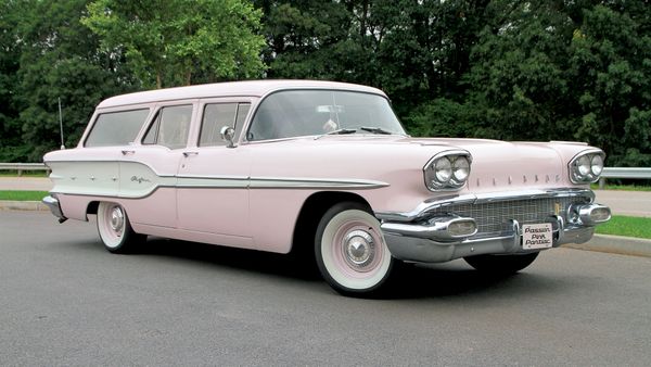 Much more than just the recreation of a first car, this 1958 Pontiac station wagon is a cross-country traveler