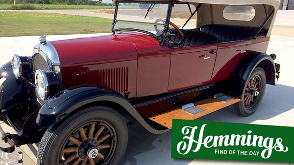 Missing link: This 1926 Chrysler F-58 touring car bridged the gap between Maxwell and Plymouth
