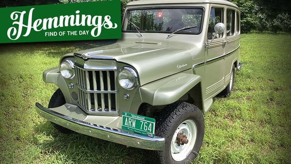 Unrestored 1963 Willys station wagon still has its overhead-cam six and even much of its original paint