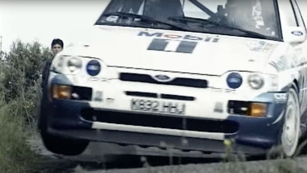 Just how impressive was Ford's Escort RS in rally competition in the Nineties? Let's take a listen