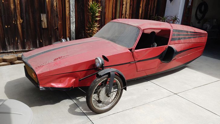 Dale Clifft's original three-wheeler prototype emerges from hiding after decades, heads to Petersen