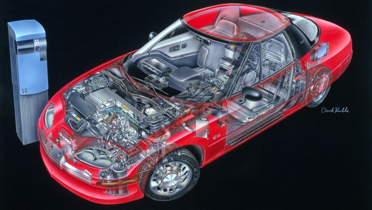 These nine EVs from the 1990s set the stage for every one of today's electric vehicles