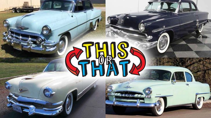 1953 was big year for American cars. Which of these four would you choose for your dream garage?