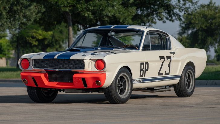 The winningest Shelby on record - a 1965 G.T.350R - is scheduled to cross the auction block