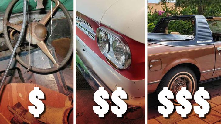 For $5,000, $10,000, and $15,000, which of these vehicles is the most intriguing?