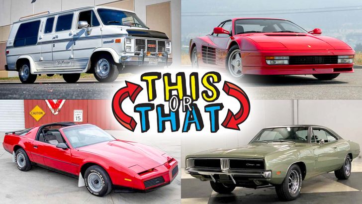 Which Eighties television hero vehicle would you choose for your dream garage?