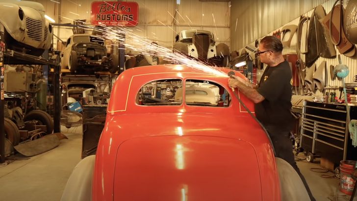 Watch a Master Chop the Top Off a 1937 Ford