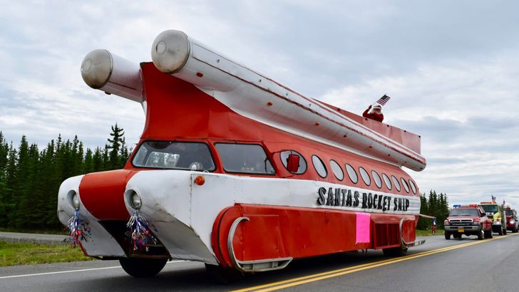 Yes, Virginia, Santa Did Arrive via Rocket Ship. And a Rocket Sleigh. And a Super Rocket…