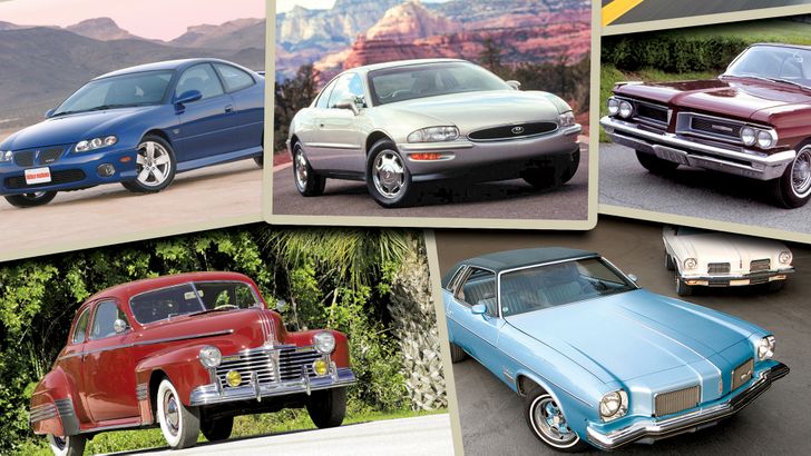 15 of Our Favorites From Buick, Oldsmobile, and Pontiac Over the Last 100 Years