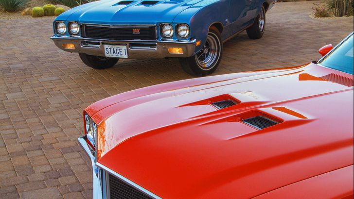 A Pair of Buick GS 455 Stage 1 Convertible Four-speeds—One 1970, One '72—That Go Beyond the Muscle Car Brief