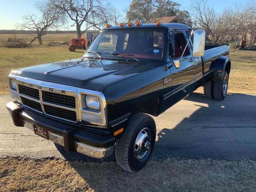 1993 Dodge W350 4 X 4 81k Miles Cummins Dually Hemmings