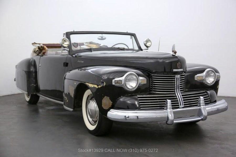 Lincoln continental convertible 1942