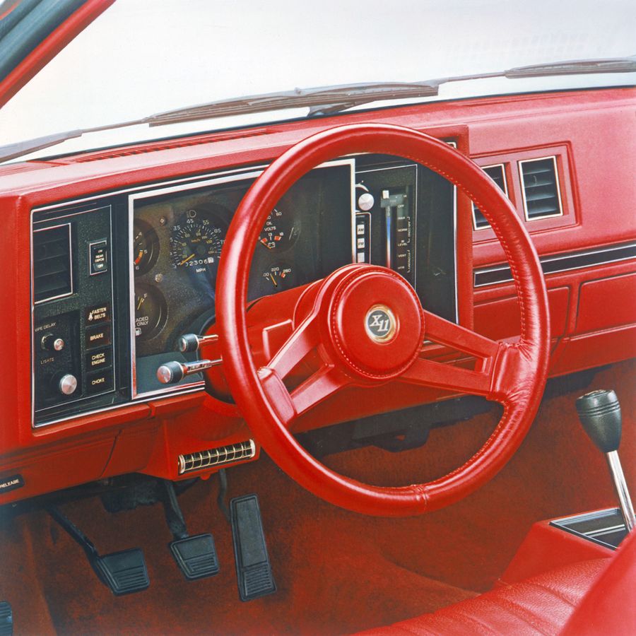 La Chevrolet Citation X-11 (1980-85). 1980-Chevrolet-Citation-X-11-Hatchback-Interior-CX2960-NA-0160