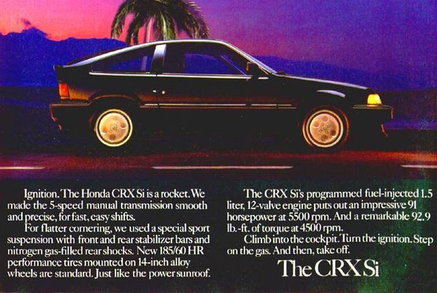 Lost Cars of the 1980s - Honda Civic CRX  Hemmings