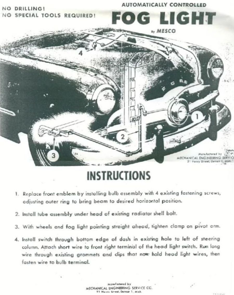 ford headlight adjustment on Now Where Did They Get That Idea Hemmings