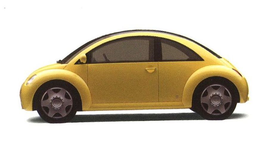 vw concept 1 beetle