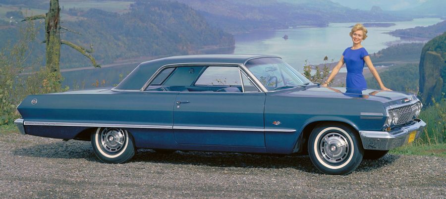 1959 1960 59 60 Chevy Impala Rear Antenna Base Chrome Made in the USA 