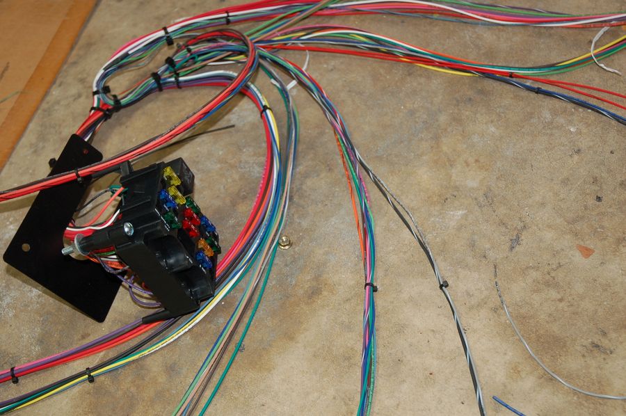 Installing A New Wiring Harness, Kit Car Wiring Loom Diagrams