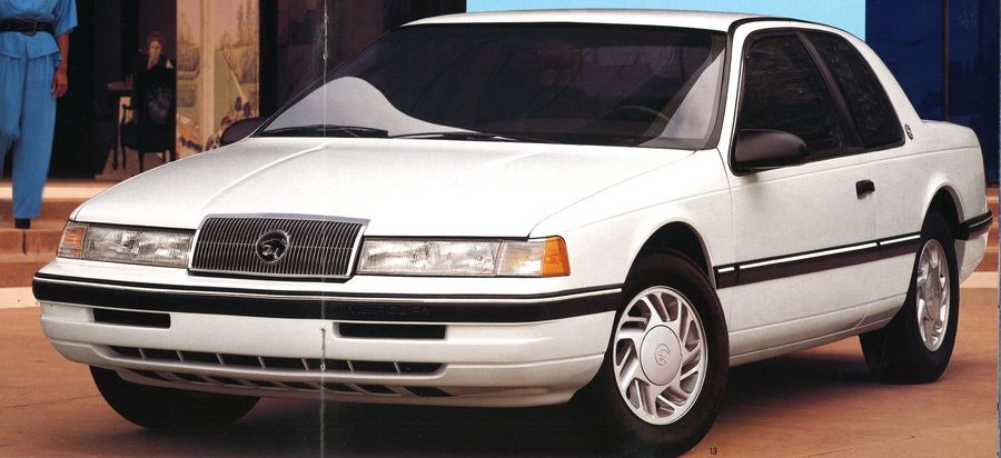 Eighties Muscle In Formal Attire 1989 Mercury Cougar Brochure Hemmings