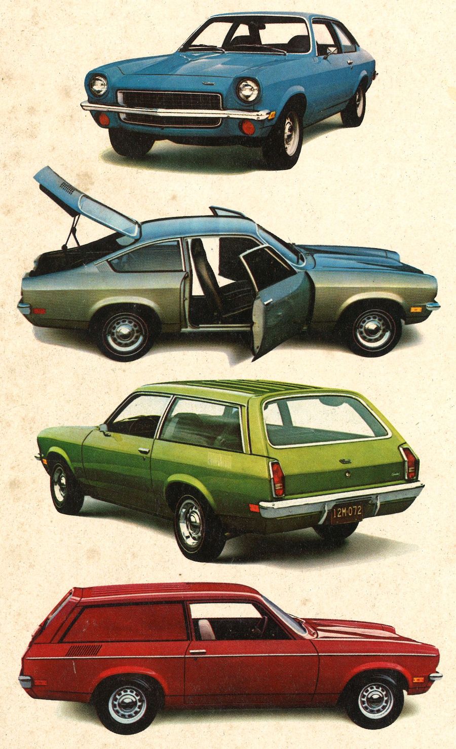 73 ford maverick gas tank on The Difference In A Decade Chevrolet S 1972 Vega And 1982 Hemmings