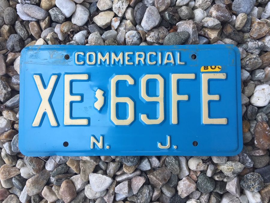 J Mini Bike Brent Vanity Name License Plate Sign $9.50 each plate Vintage N 