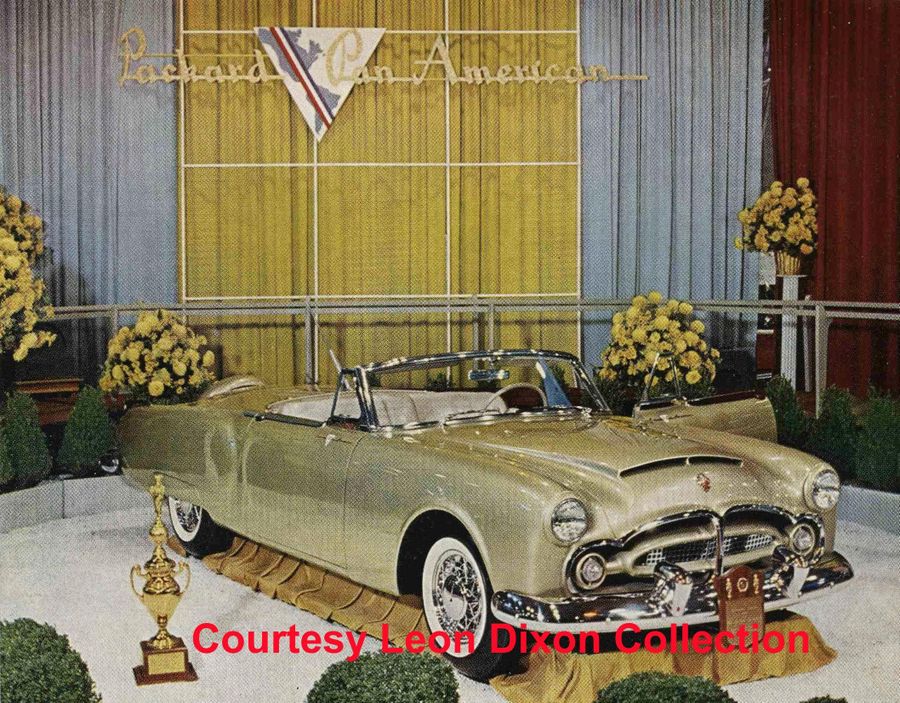 Ref. #62061 1952 Packard Pan American Convertible Coupe Factory Photo Picture 