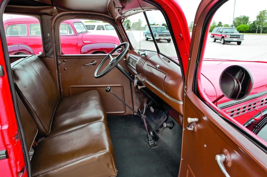 1946 chevy truck interior