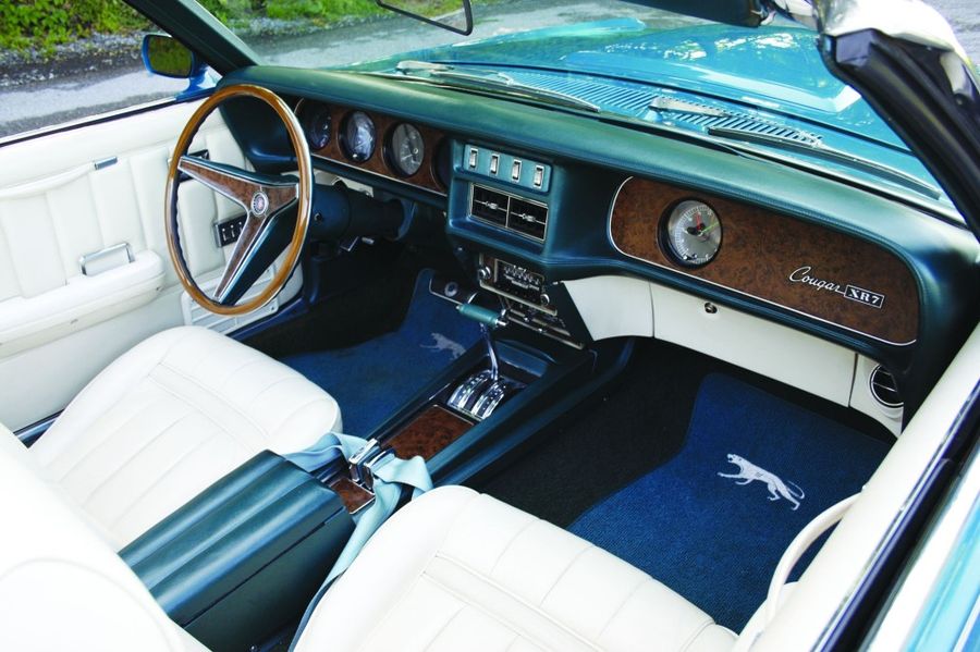 1967 mercury cougar interior parts