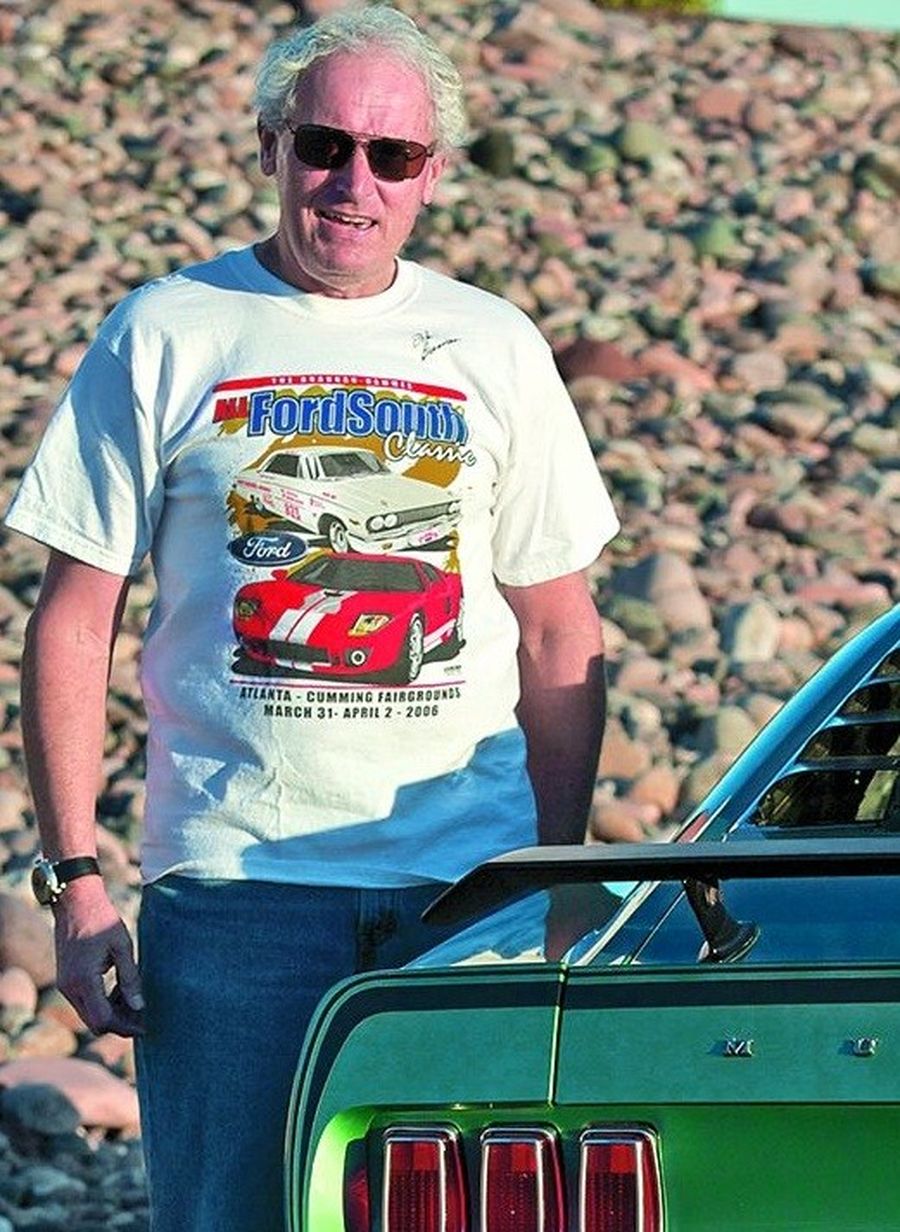 Joe Blow Ford Mustang Then /& Now T-Shirt