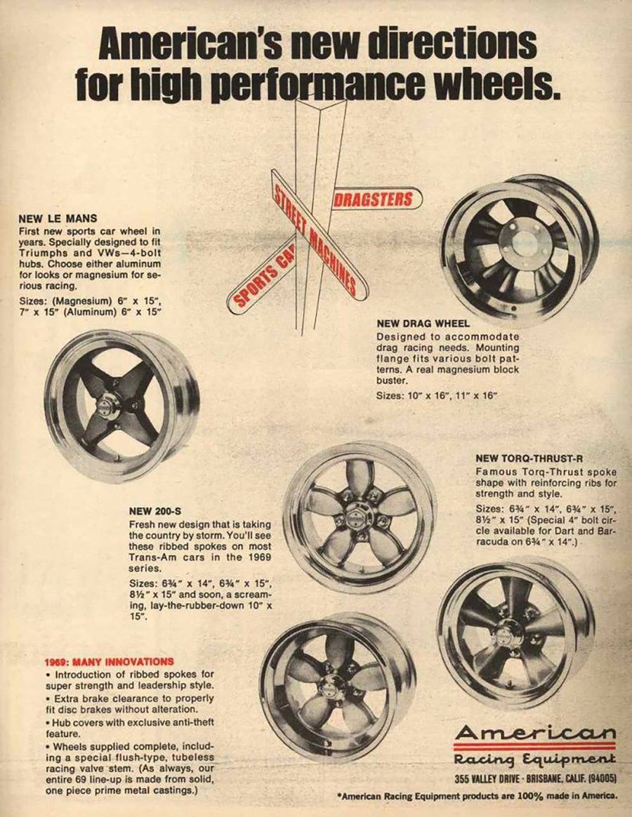american racing magnum 500 wheels on The Muscle Staple American Racing Wheels Hemmings