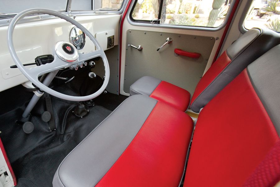 willys pickup interior parts