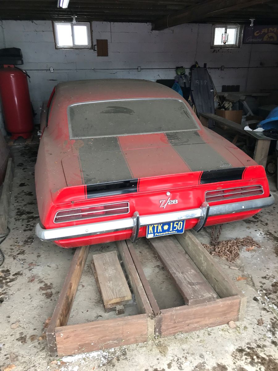 Unearthing A Barn Find Special Order Color 1969 Chevy Camaro Z 28