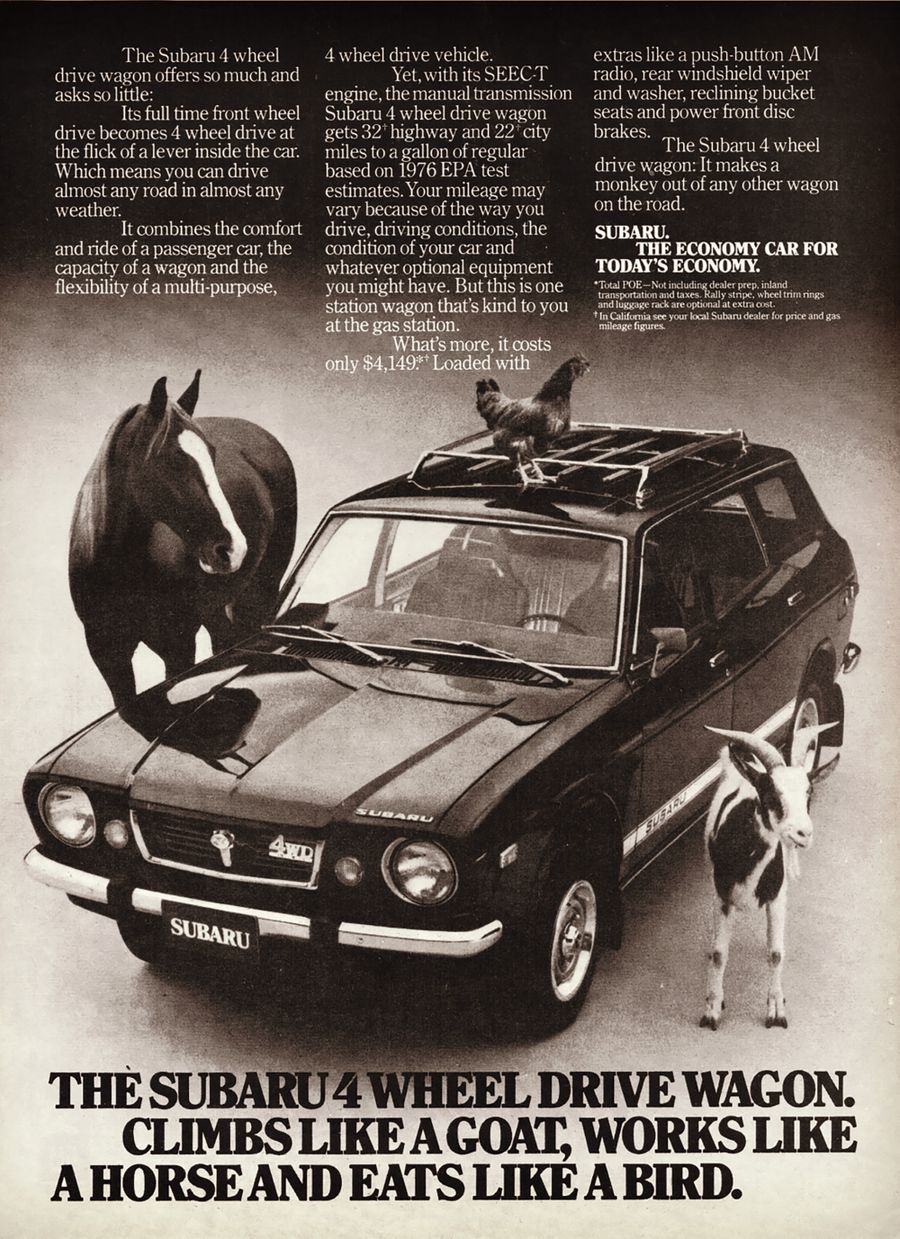 When Subaru Turned Animalistic Aggression On Its Head To Sell Hemmings Motor News