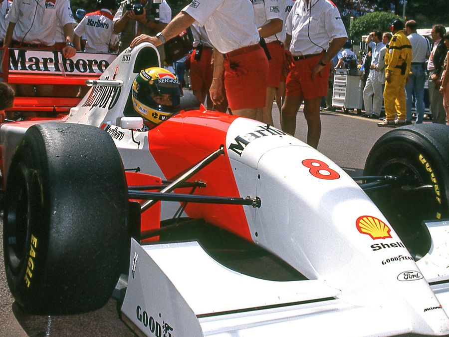 Ayrton Senna S Last Monaco Winner A 1993 Mclaren Mp4 8 Heads To Hemmings